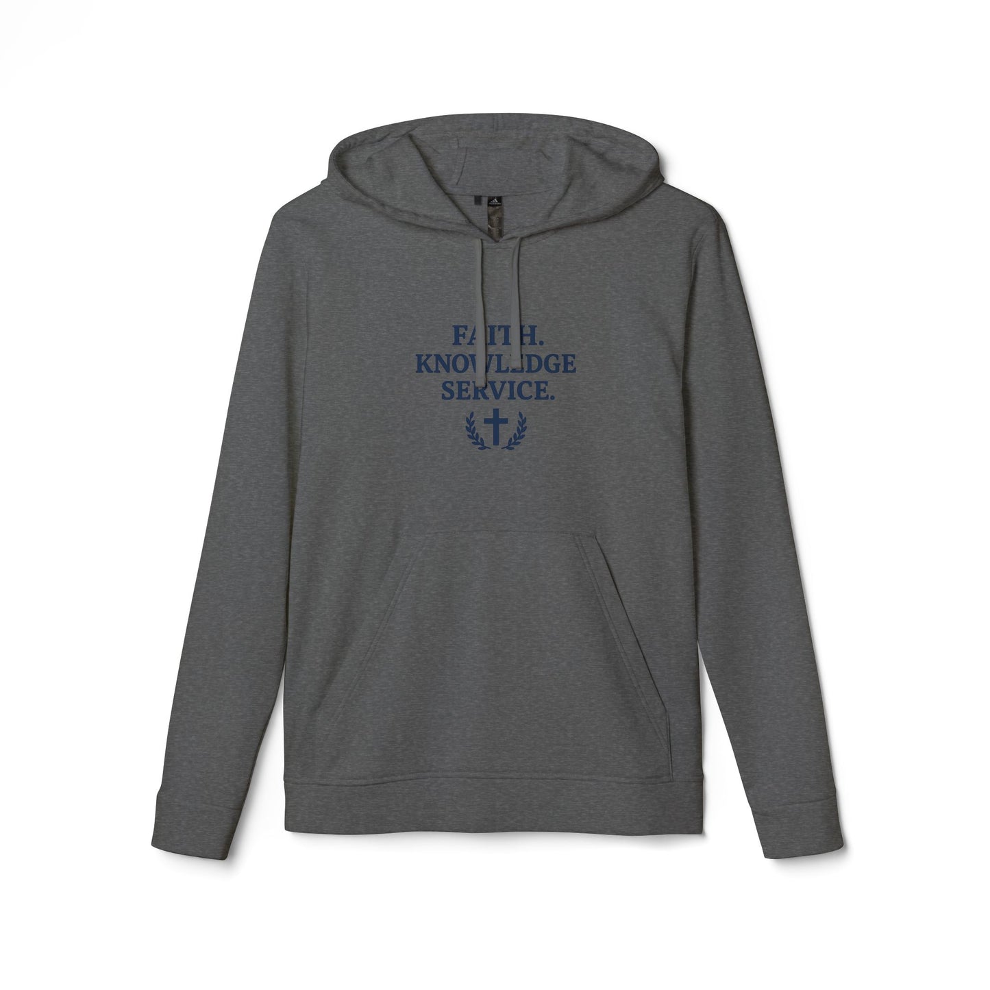 Faith. Knowledge. Service. adidas Unisex Fleece Hoodie