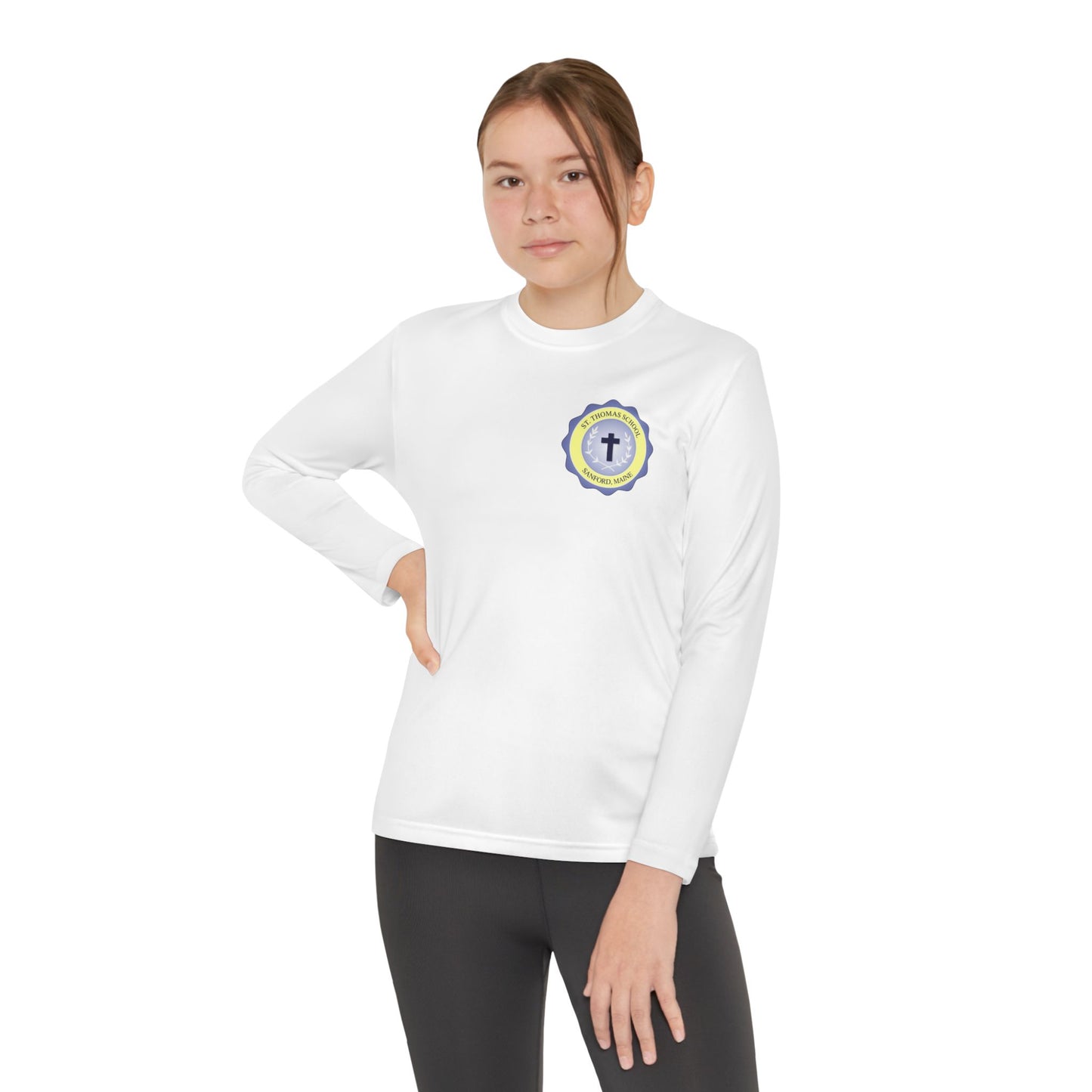 St. Thomas School - Sanford, ME Athletic Tee Long Sleeve (Youth Sizes)