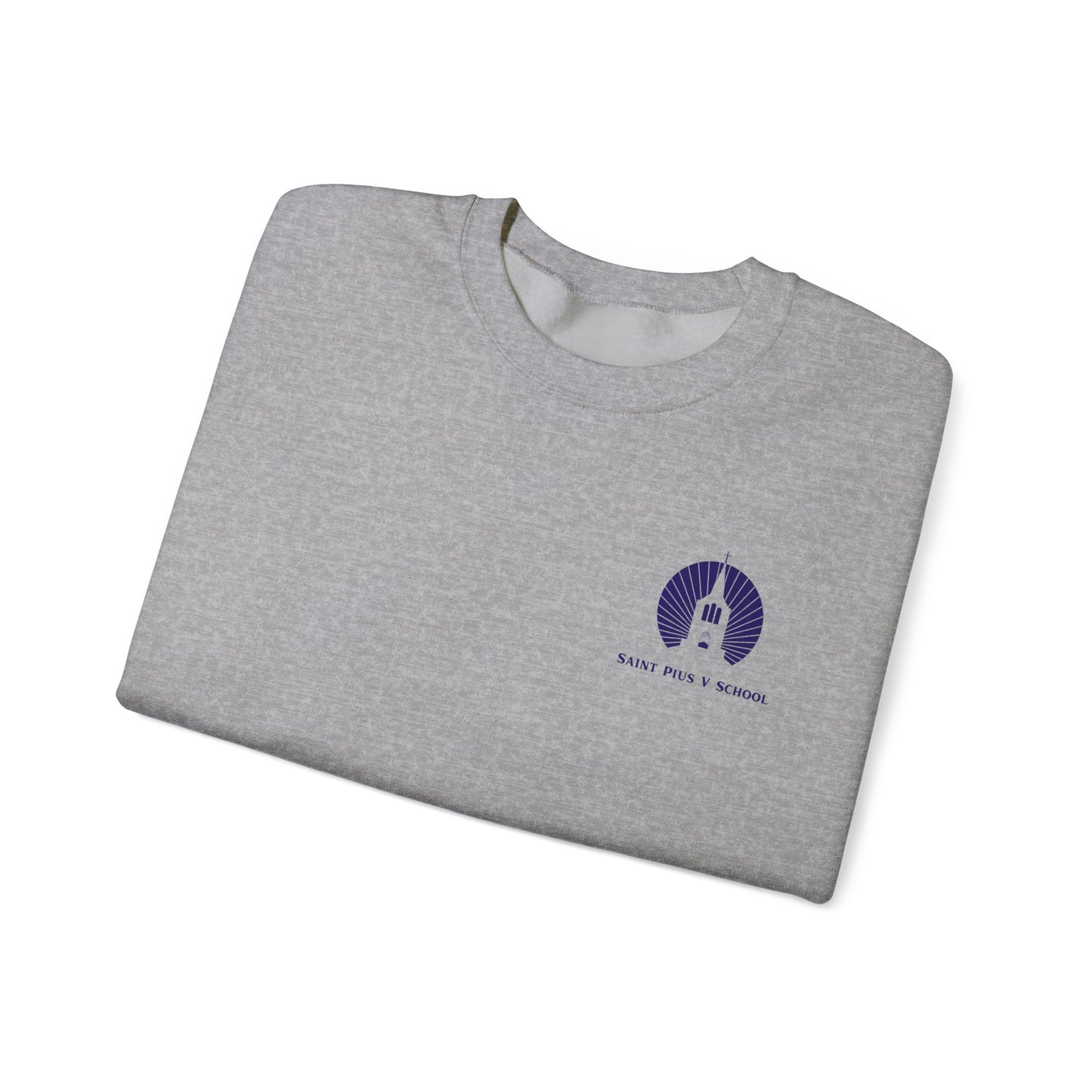 St. Pius V School - Lynn, MA Crewneck Sweatshirt (Adult Sizes)