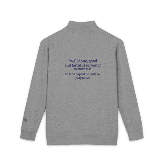 Fleece Pullover for Teacher Appreciation - "Well done..." (Embroidery - Adult Sizes)