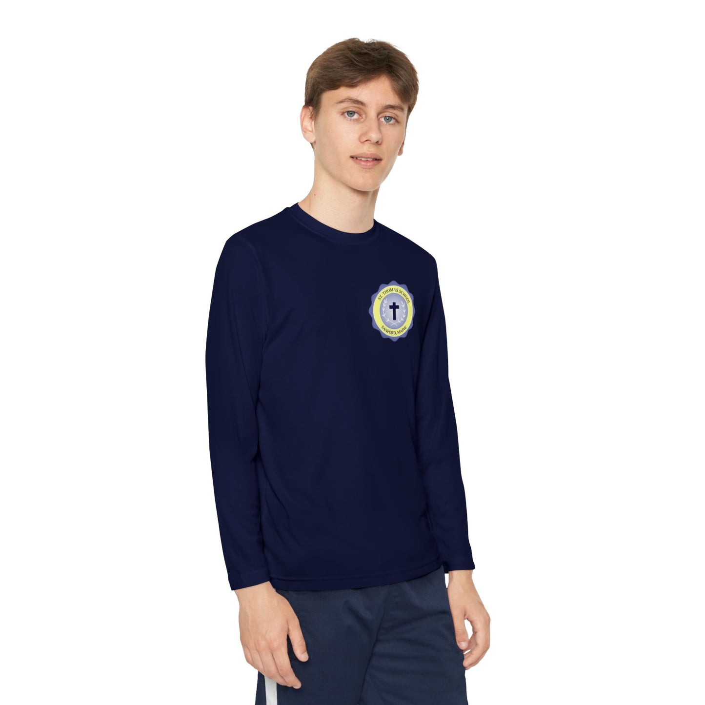 St. Thomas School - Sanford, ME Athletic Tee Long Sleeve (Youth Sizes)