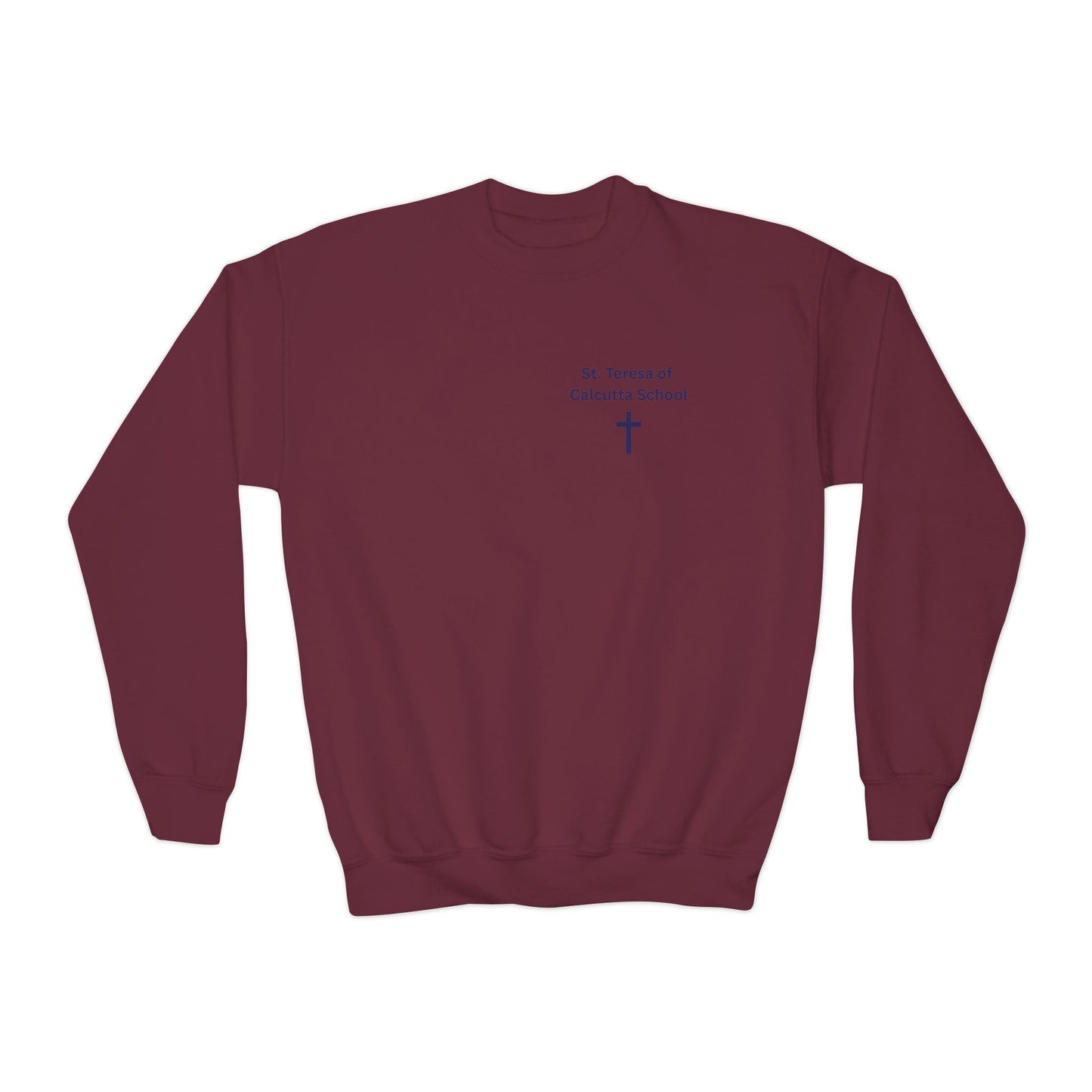 St. Teresa of Calcutta School - New Bedford, MA Crewneck Sweatshirt (Youth Sizes)